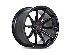 Ferrada Wheels CM2 Matte Black with Gloss Black Lip Wheel; 20x10 (15-23 Mustang GT, EcoBoost, V6)
