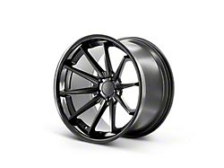 Ferrada Wheels FR4 Matte Black with Gloss Black Lip Wheel; 19x9.5 (15-23 Mustang GT, EcoBoost, V6)
