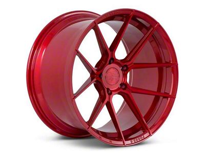 Ferrada Wheels F8-FR8 Brushed Rouge Wheel; 20x10; 25mm Offset (16-24 Camaro)