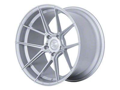 Ferrada Wheels F8-FR8 Machine Silver Wheel; 20x10; 25mm Offset (16-24 Camaro)