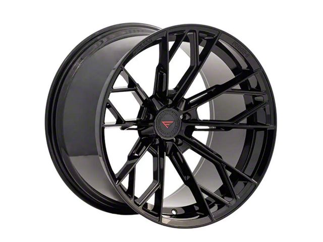 Ferrada Wheels F8-FR11 Obsidian Black Wheel; 20x10.5 (08-23 RWD Challenger, Excluding Widebody)