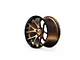 Ferrada Wheels FR2 Matte Bronze with Gloss Black Lip Wheel; 20x10 (18-23 Challenger Widebody)