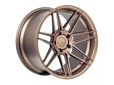 Ferrada Wheels FR6 Matte Bronze Wheel; Rear Only; 20x10.5; 20mm Offset (08-23 RWD Challenger, Excluding Widebody)