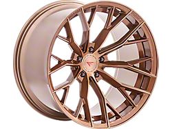 Ferrada Wheels FR9 Brushed Cobre Wheel; 22x12; 0mm Offset (18-23 Challenger Widebody)