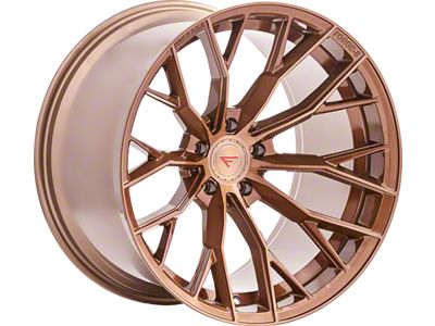 Ferrada Wheels FR9 Brushed Cobre Wheel; Rear Only; 22x10; 16mm Offset (08-23 RWD Challenger, Excluding Widebody)