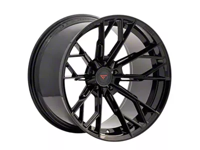 Ferrada Wheels F8-FR11 Obsidian Black Wheel; 20x10.5 (11-23 RWD Charger, Excluding Widebody)