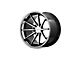 Ferrada Wheels FR4 Machine Black with Chrome Lip Wheel; 20x9 (11-23 RWD Charger, Excluding Widebody)