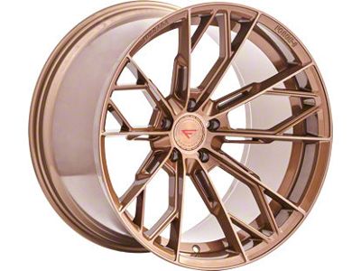 Ferrada Wheels F8-FR11 Brushed Cobre Wheel; Rear Only; 20x10.5 (20-24 Corvette C8 Stingray)