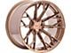 Ferrada Wheels F8-FR11 Brushed Cobre Wheel; Rear Only; 20x10.5 (20-24 Corvette C8 Stingray)