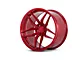 Ferrada Wheels F8-FR5 Brushed Rouge Wheel; Rear Only; 20x11.5 (20-24 Corvette C8 Stingray)