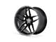 Ferrada Wheels F8-FR5 Matte Black Wheel; Rear Only; 21x10.5 (20-24 Corvette C8 Stingray)