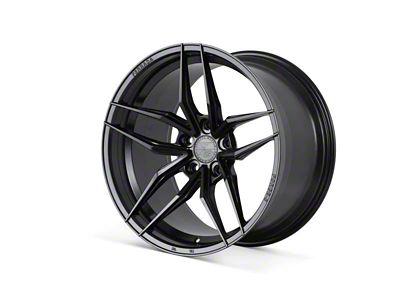 Ferrada Wheels F8-FR5 Matte Black Wheel; Rear Only; 21x12; 30mm Offset (20-25 Corvette C8 Stingray)