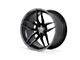 Ferrada Wheels F8-FR5 Matte Black Wheel; Rear Only; 21x12 (20-24 Corvette C8 Stingray)