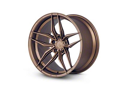 Ferrada Wheels F8-FR5 Matte Bronze Wheel; Rear Only; 20x10; 25mm Offset (20-25 Corvette C8 Stingray)