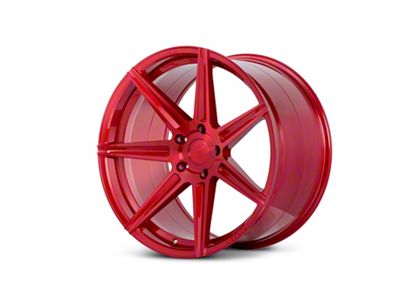 Ferrada Wheels F8-FR7 Brushed Rouge Wheel; Rear Only; 20x11.5; 32mm Offset (20-25 Corvette C8 Stingray)