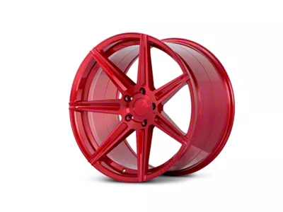 Ferrada Wheels F8-FR7 Brushed Rouge Wheel; Rear Only; 20x11.5 (20-24 Corvette C8 Stingray)