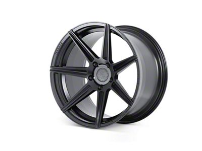 Ferrada Wheels F8-FR7 Matte Black Wheel; Rear Only; 21x12; 30mm Offset (20-25 Corvette C8 Stingray)