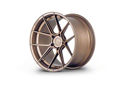 Ferrada Wheels F8-FR8 Matte Bronze Wheel; Rear Only; 20x11; 33mm Offset (20-25 Corvette C8 Stingray)