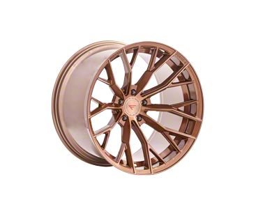 Ferrada Wheels F8-FR9 Brushed Cobre Wheel; Rear Only; 20x10 (20-24 Corvette C8 Stingray)