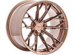 Ferrada Wheels FR11 Brushed Cobre Wheel; Front Only; 20x10; 40mm Offset (23-25 Corvette C8 E-Ray, Z06)