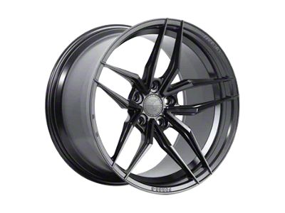 Ferrada Wheels FR5 Matte Black Wheel; Front Only; 20x10; 40mm Offset (23-26 Corvette C8 E-Ray, Z06)