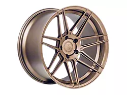 Ferrada Wheels FR6 Matte Bronze Wheel; Front Only; 20x9; 35mm Offset (20-25 Corvette C8 Stingray)