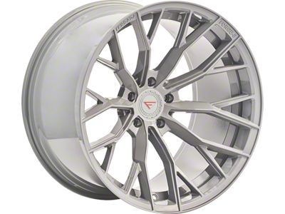 Ferrada Wheels FR9 Storm Gray Wheel; Front Only; 20x10; 40mm Offset (23-25 Corvette C8 E-Ray, Z06)