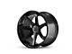Ferrada Wheels FR1 Matte Black with Gloss Black Lip Wheel; Rear Only; 20x10.5 (21-24 Mustang Mach-E)