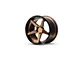 Ferrada Wheels FR3 Matte Bronze with Gloss Black Lip Wheel; 20x9 (21-24 Mustang Mach-E)