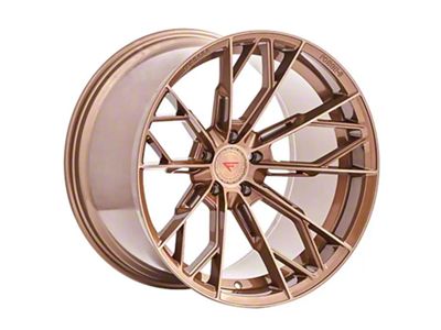 Ferrada Wheels F8-FR11 Brushed Cobre Wheel; 20x10.5; 25mm Offset (24-25 Mustang)