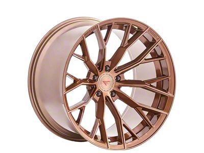 Ferrada Wheels F8-FR9 Brushed Cobre Wheel; 20x11; 30mm Offset (24-25 Mustang)