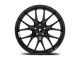 Fittipaldi 360B Gloss Black Wheel; Rear Only; 20x10 (05-09 Mustang)