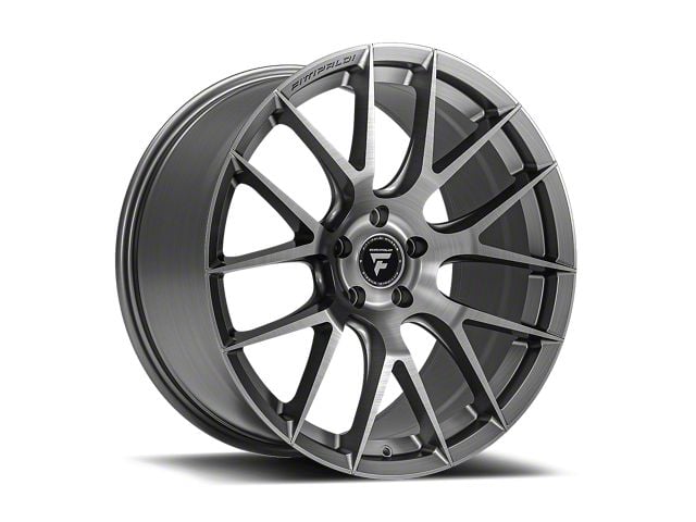 Fittipaldi 360BS Brushed Silver Wheel; 19x9.5 (05-09 Mustang)