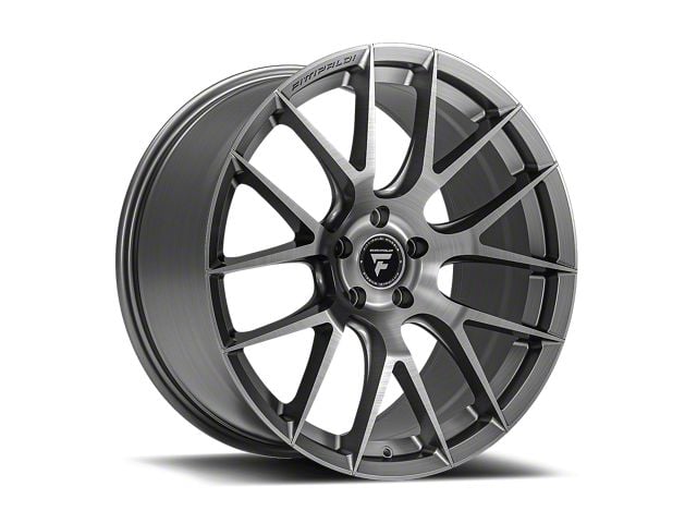 Fittipaldi 360BS Brushed Silver Wheel; 20x8.5 (05-09 Mustang)