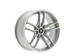 Fittipaldi 361 Silver Wheel; 18x8; 35mm Offset (05-09 Mustang GT, V6)