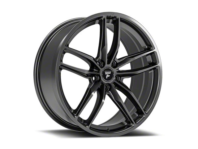 Fittipaldi 361G Gloss Graphite Wheel; 18x8 (05-09 Mustang)