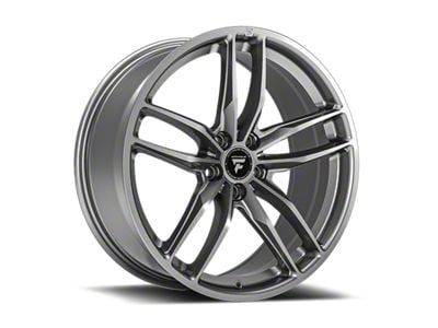 Fittipaldi 361S Brushed Silver Wheel; 18x8 (05-09 Mustang)