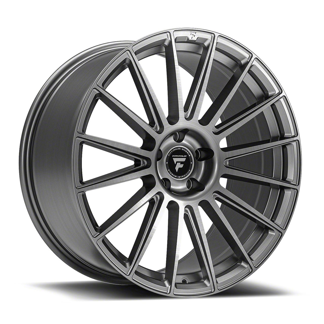 Fittipaldi Mustang 363 Brushed Silver Wheel; 22x9.5; 38mm