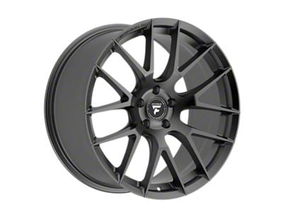 Fittipaldi FS360 Gloss Graphite Wheel; Rear Only; 20x10; 18mm Offset (06-10 RWD Charger)