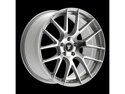 Fittipaldi 360 Brushed Silver Wheel; 19x9.5; 38mm Offset (10-15 Camaro, Excluding ZL1)