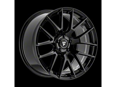 Fittipaldi 360 Gloss Black Wheel; 19x8.5; 30mm Offset (10-15 Camaro, Excluding ZL1)