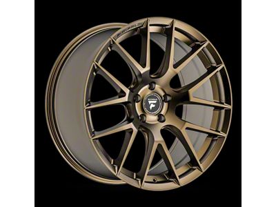 Fittipaldi 360 Satin Bronze Wheel; Rear Only; 20x10; 42mm Offset (10-15 Camaro, Excluding ZL1)