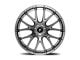 Fittipaldi 360BS Brushed Silver Wheel; 20x8.5 (10-15 Camaro)