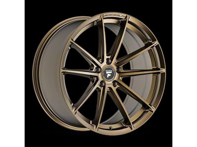 Fittipaldi 362 Satin Bronze Wheel; Rear Only; 20x10; 42mm Offset (10-15 Camaro, Excluding ZL1)