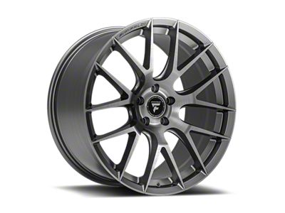 Fittipaldi 360BS Brushed Silver Wheel; 19x8.5 (10-14 Mustang)