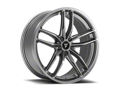 Fittipaldi 361S Brushed Silver Wheel; 18x8 (10-14 Mustang)