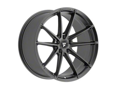 Fittipaldi 362 Gloss Graphite Wheel; Rear Only; 20x10; 42mm Offset (10-14 Mustang)