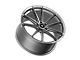 Fittipaldi 362S Brushed Silver Wheel; Rear Only; 20x10 (10-14 Mustang)