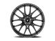 Fittipaldi 360G Gloss Graphite Wheel; Rear Only; 20x10 (2024 Mustang)
