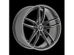 Fittipaldi 361 Gloss Graphite Wheel; 18x8; 30mm Offset (16-24 Camaro, Excluding SS w/ 6-Piston Front Calipers & ZL1)